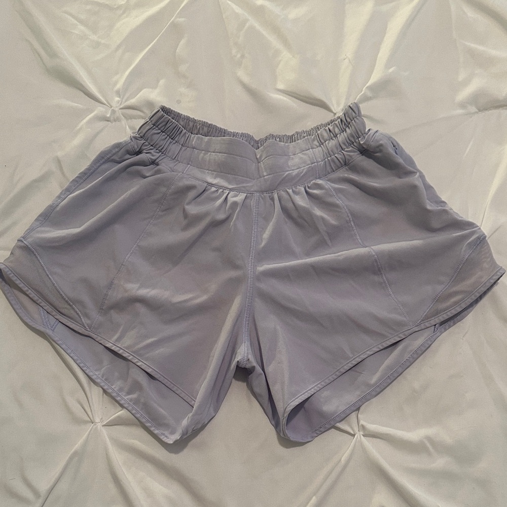 Lululemon Athletica Light Purple Athletic Shorts